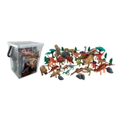 Cubo cuadrado de Dinosaurios de juguete con 45 piezas 20-632