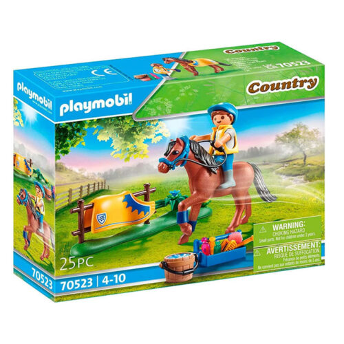 Playmonil Country set de Poni colección galés de 25 piezas 70523