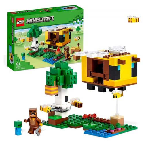 Lego Minecraft cabaña de la abeja para coleccionar 21241