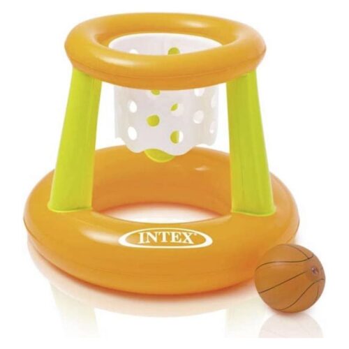 Juego de baloncesto para piscina con canaste hinchable de Intex