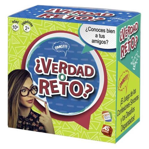 Verdad o Reto Juego de Mesa con Preguntas y Desafios