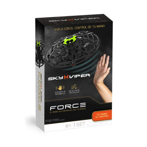 Drone Sky Viper Force con sensor de movimiento para controlar su vuelo