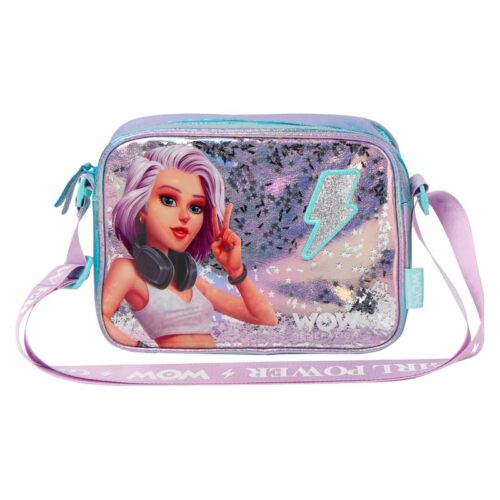 Wow Generation Bolso lila con correa ajustable WOW00049
