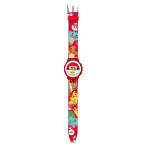 Reloj Digital Infantil Pokémon con correa de plástico ajustable POK4374