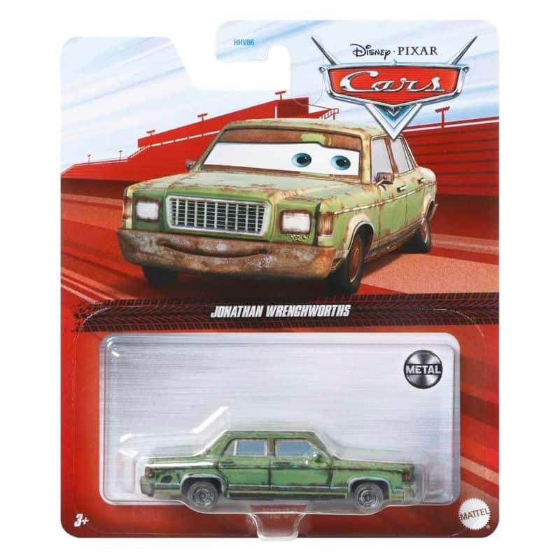 Cars Disney Pixar personaje metalizado Jonathan Wrenchworths HFB56