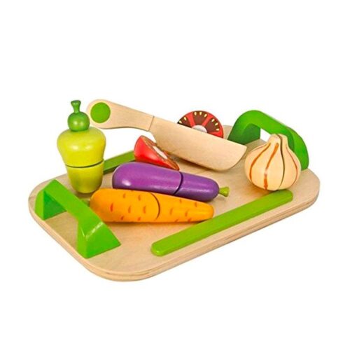 Tabla de madera para cortar verduras 12 piezas de Eichhorn
