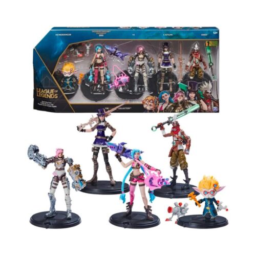 League of Legends set con 5 campeones de la serie Arcane
