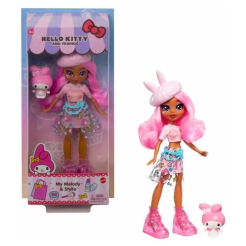 Muñeca My Melody & Stylie Hello Kitty and friends
