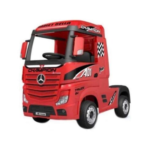 Camión Mercedes Benz Actros rojo12v