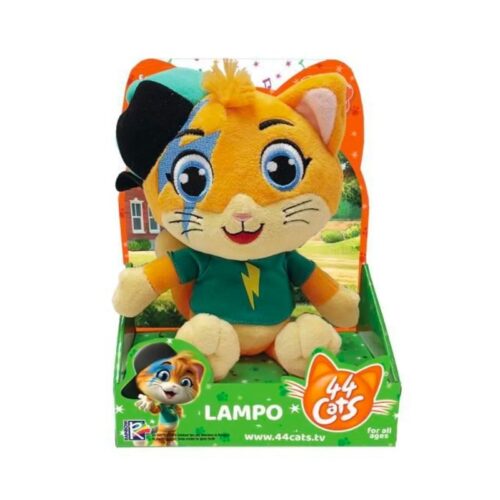 Peluche musical Lampo 44Cats