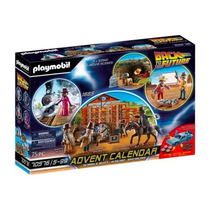 Calendario de adviento Regreso al futuro Playmobil