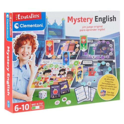 Jugando Aprendo Inglés Misterio Juego Educativo de Clementoni