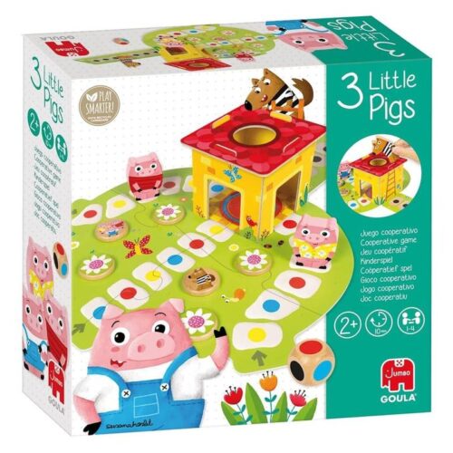 Juego los 3 cerditos de goula educativo para niños 53146