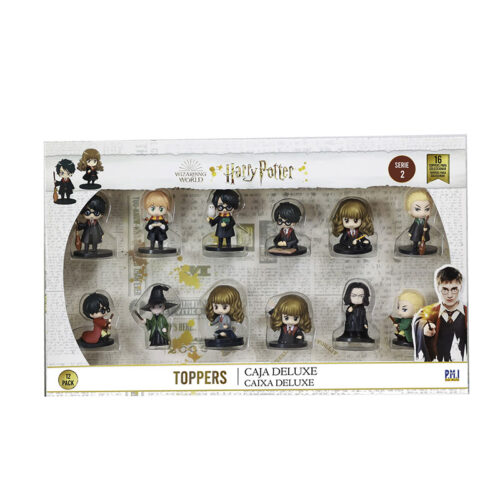 Harry Potter set 12 figuras toppers de 5 cm de la Serie 2 Wizarding World