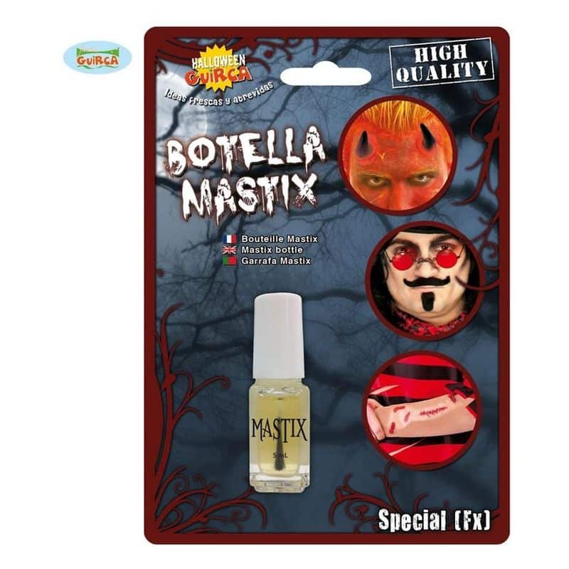 Mastix botella de 5ml pegamento de latex en blíster 15551