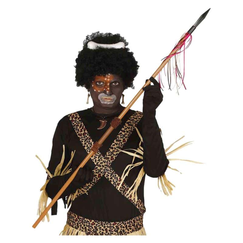 Lanza indígena de 120cm para disfraz de carnaval 18612