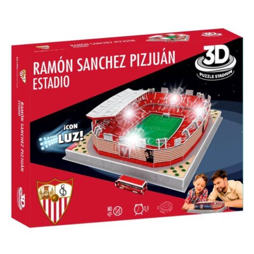 Puzzle 3D Estadio Sánchez Pizjuan con luz con licencia oficial