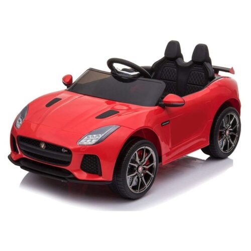 Coche Eléctrico Infantil Jaguar F-type Svr 12v Rojo