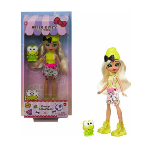 Muñeca de Hello Kitty and Friends Keroppi y Dashleen de Mattel