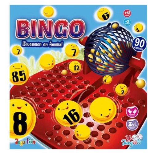 Juego Bingo para toda la familia de la marca YoJuegoo 19-085