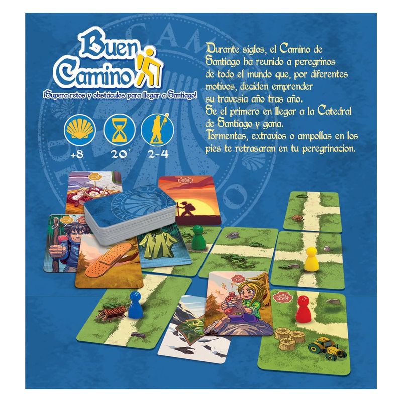 Juego de cartas Buen camino edicion pequeña CB/193307 - Imagen 2