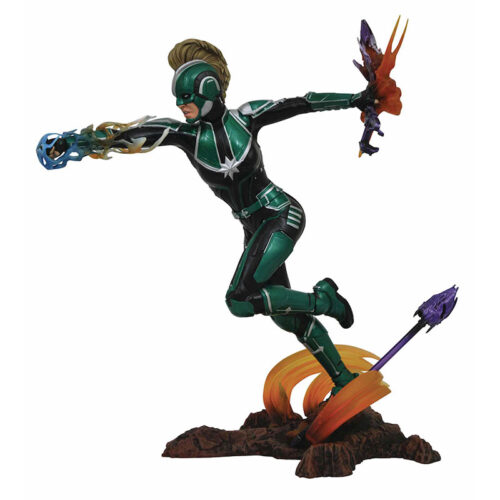 Figura Capitana Marvel dioarama en PVC de 28 cm de Diamond Select Toys