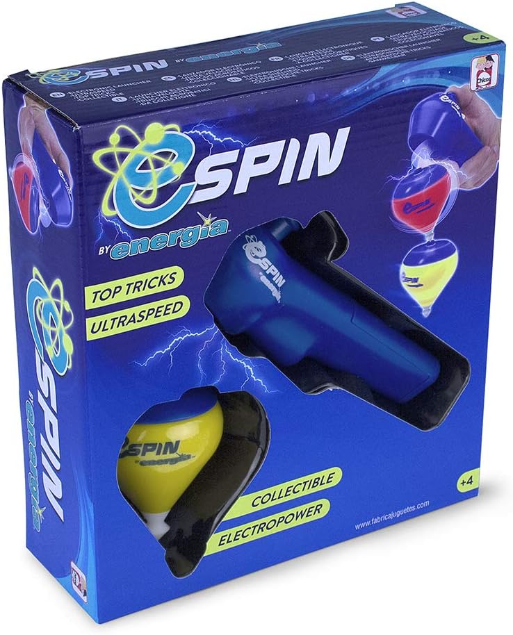 Espin Energía pack peonza ultrarrápida con lanzador Electropower