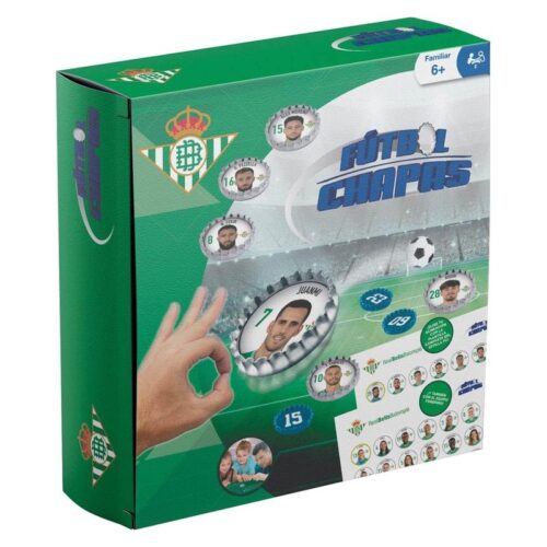 Juego clásico de Fútbol con Chapas del Real Betis Balompie