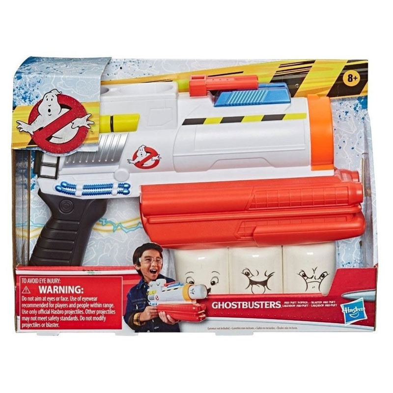Ghostbusters lanzador minipuft con 3 dardos blandos licencia oficial