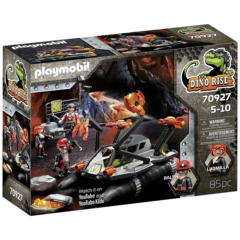 Dino Rise Comet Corp Taladro de demolición de Playmobil 70927