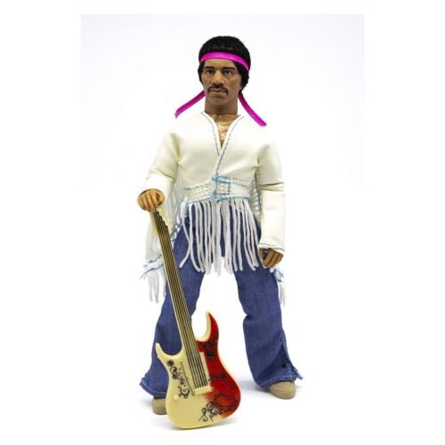 Mego figura cantante Jimi Hendrix de 20 cm con guitarra