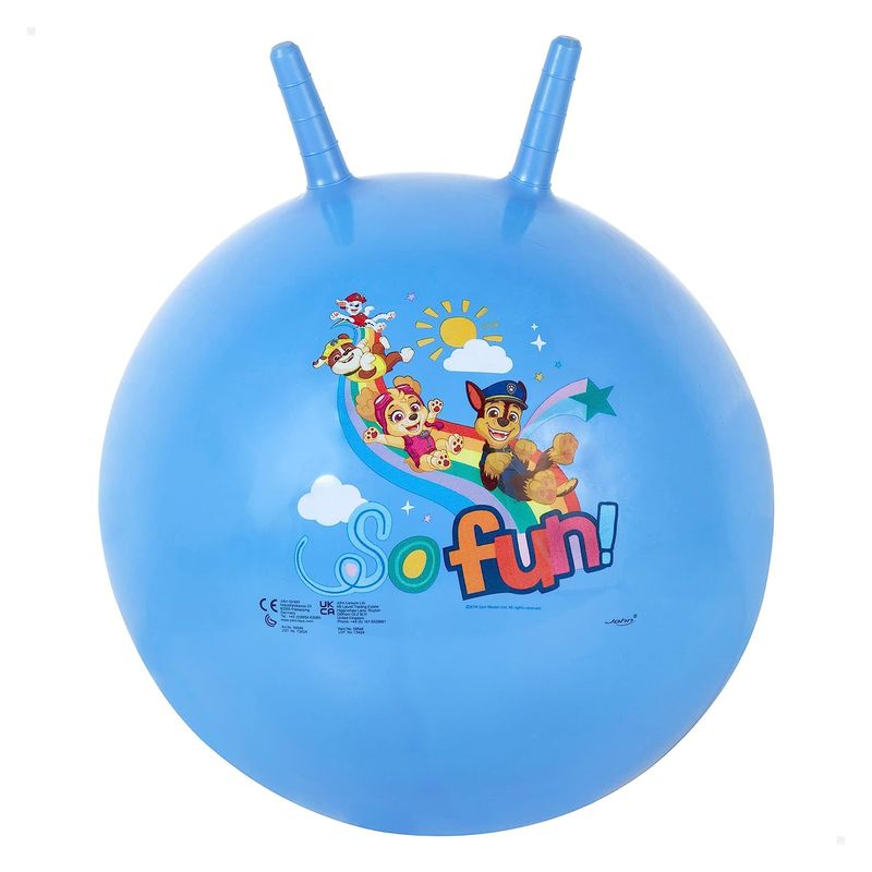 Kanguro pelota saltarina de la Patrulla Canina azul