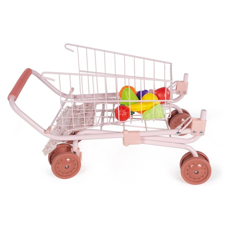 La Nina carro de compra con piezas de fruta - Imagen 2