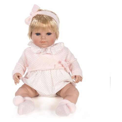 Muñeca Blanca de 50 cm de la colección La Nina