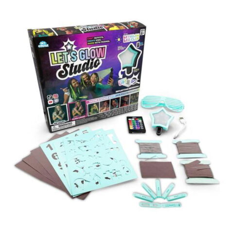 Lets glow studio kit de creación de accesorios reflectantes de moda