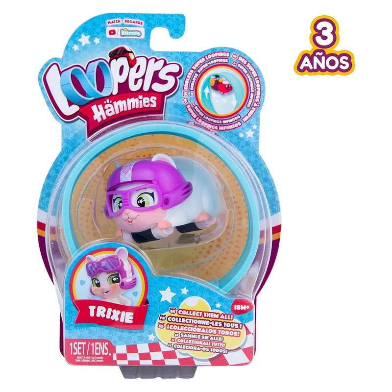 Loopers Hammies Trixie Hámster Vehículo Interactivo - Imagen 2
