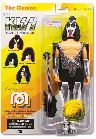 Mego figura articulada rock Kiss The Demon de 20 cm - Imagen 2