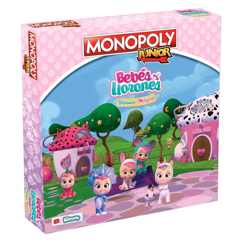Monopoly Junior Bebés Llorones Juego de mesa