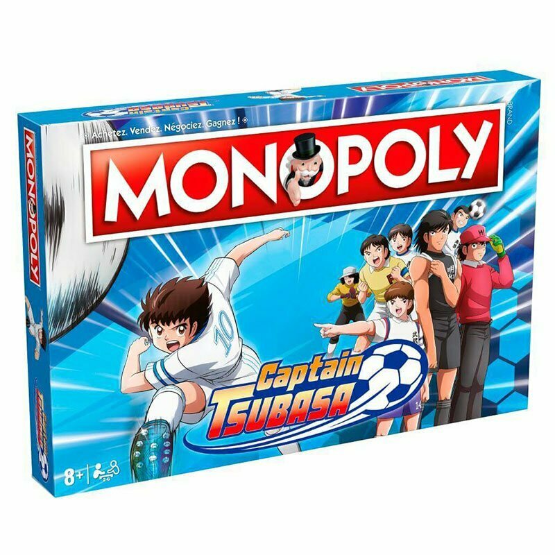 Juego Monopoly Capitán Tsubasa Oliver y Benji con licencia oficial