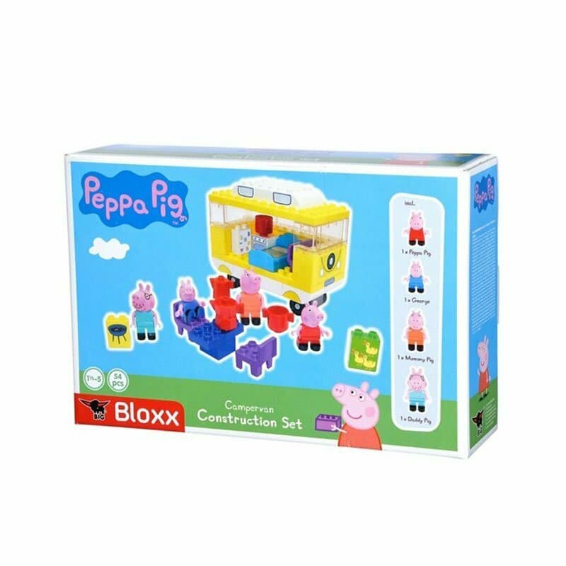 Set Peppa Pig Caravana para construir de 54 Bloques de Bloxx