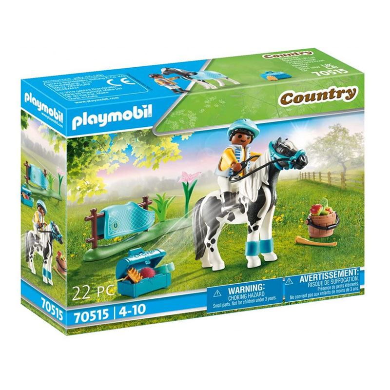 Playmobil serie Country Poni Coleccionable Lewitzer de 22 piezas 70515