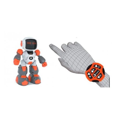 Robot a control remoto por muñequera multifunción naranja