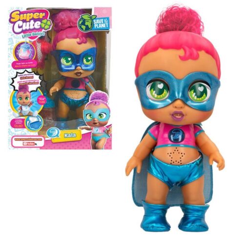Supercute muñeca Kala interactiva con sonidos y accesorios de 30 cm