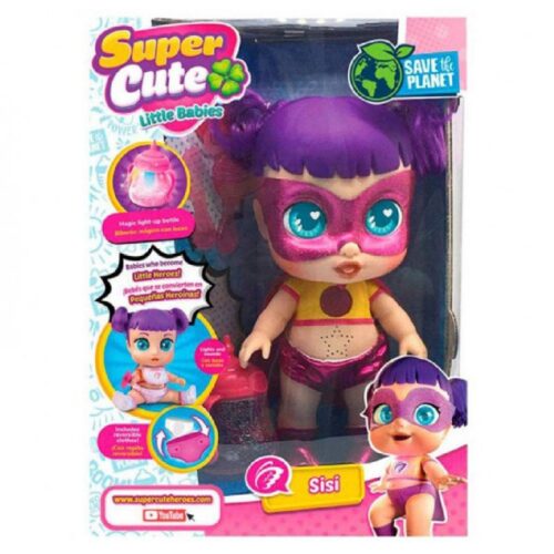 Muñeca Sisi Supercute Little Babies con diferentes accesorios Colorbaby