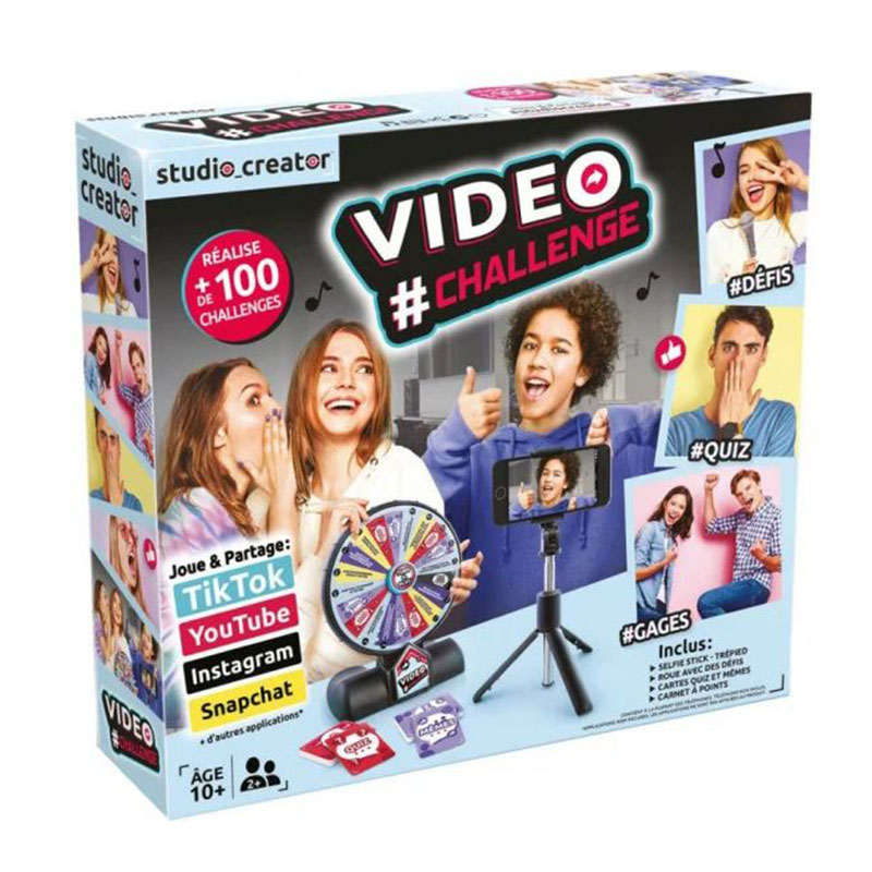 Studio Creator Video Challenge con más de 100 desafíos diferentes