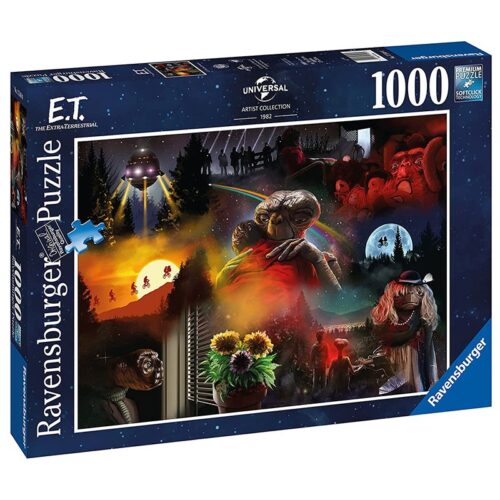Puzzle adultos 1000 piezas ET el extraterrestre de Ravensburger
