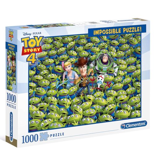 Puzzle 1000 piezas Imposible de Toy Story 4. Clementoni 39499
