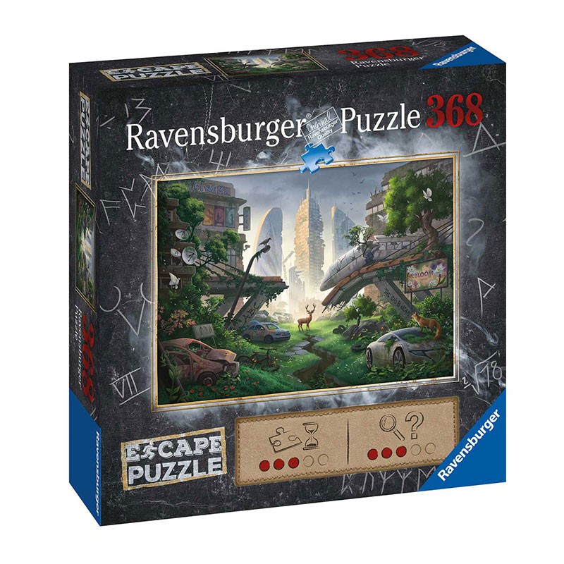 Escape Puzzle adultos 368 piezas La ciudad Apocalíptica Ravensburger