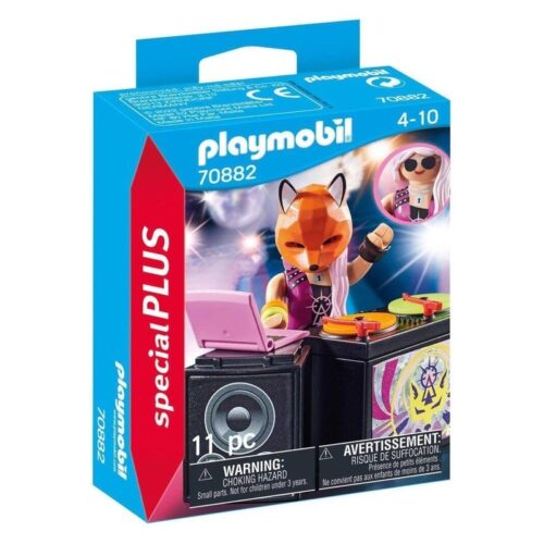 Playmobil 70882 figura zorrito DJ con mesa de mezclas Special Plus