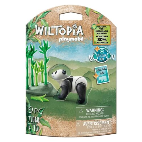 Playmobil Wiltopia 71060 oso panda hábitat con carta coleccionable